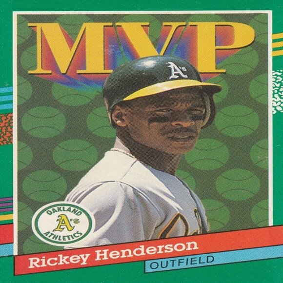 Rickey Henderson MLB Card Collection - 8 MLB Cards - Picture 5 of 9